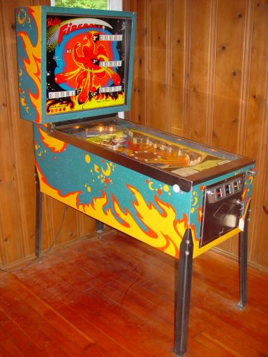 1971 Bally Fireball Pinball Machine For Sale at R-Kade Games in Massachusetts