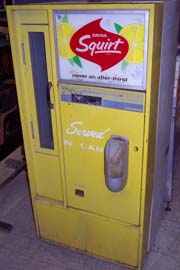 1960's vintage Squirt Soda Machine